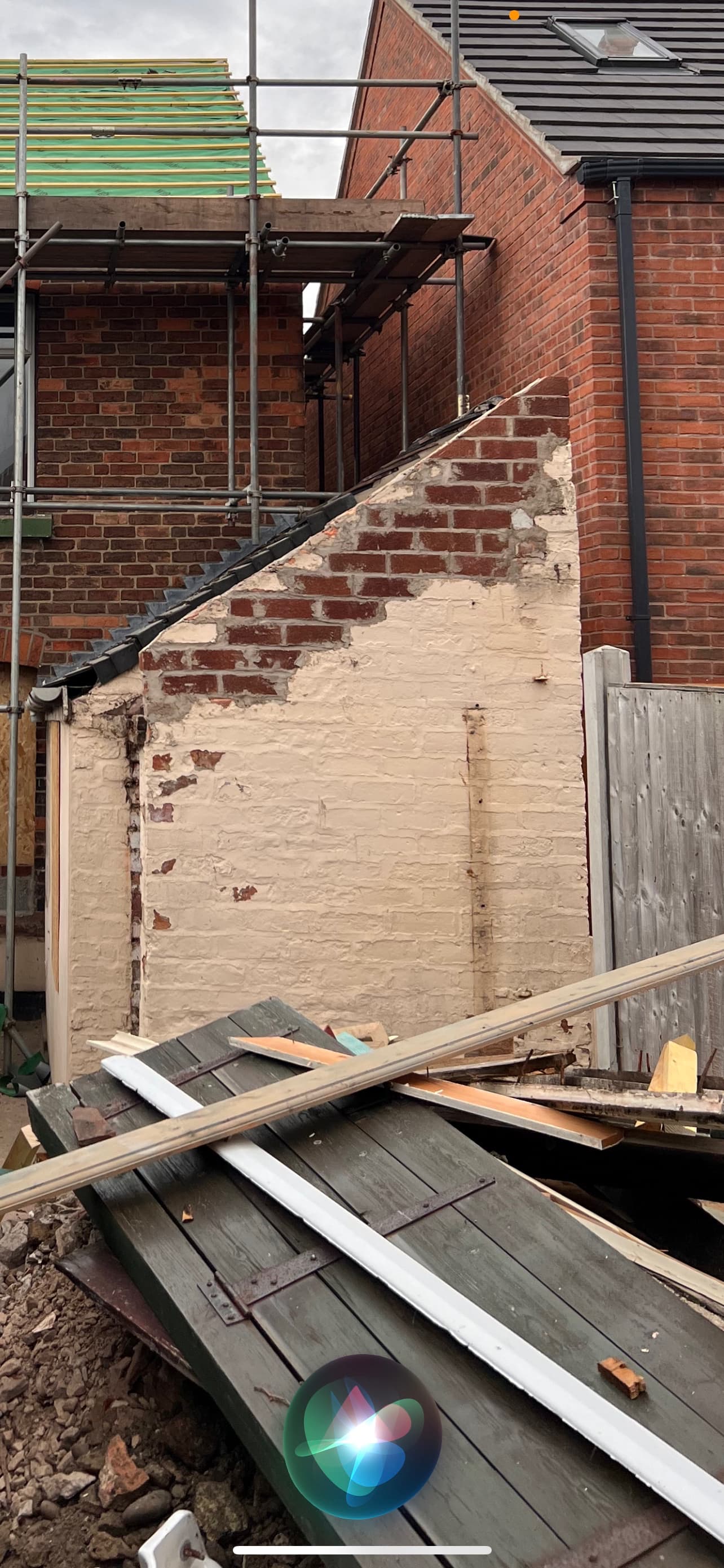 Derbyshire — side return works in progress