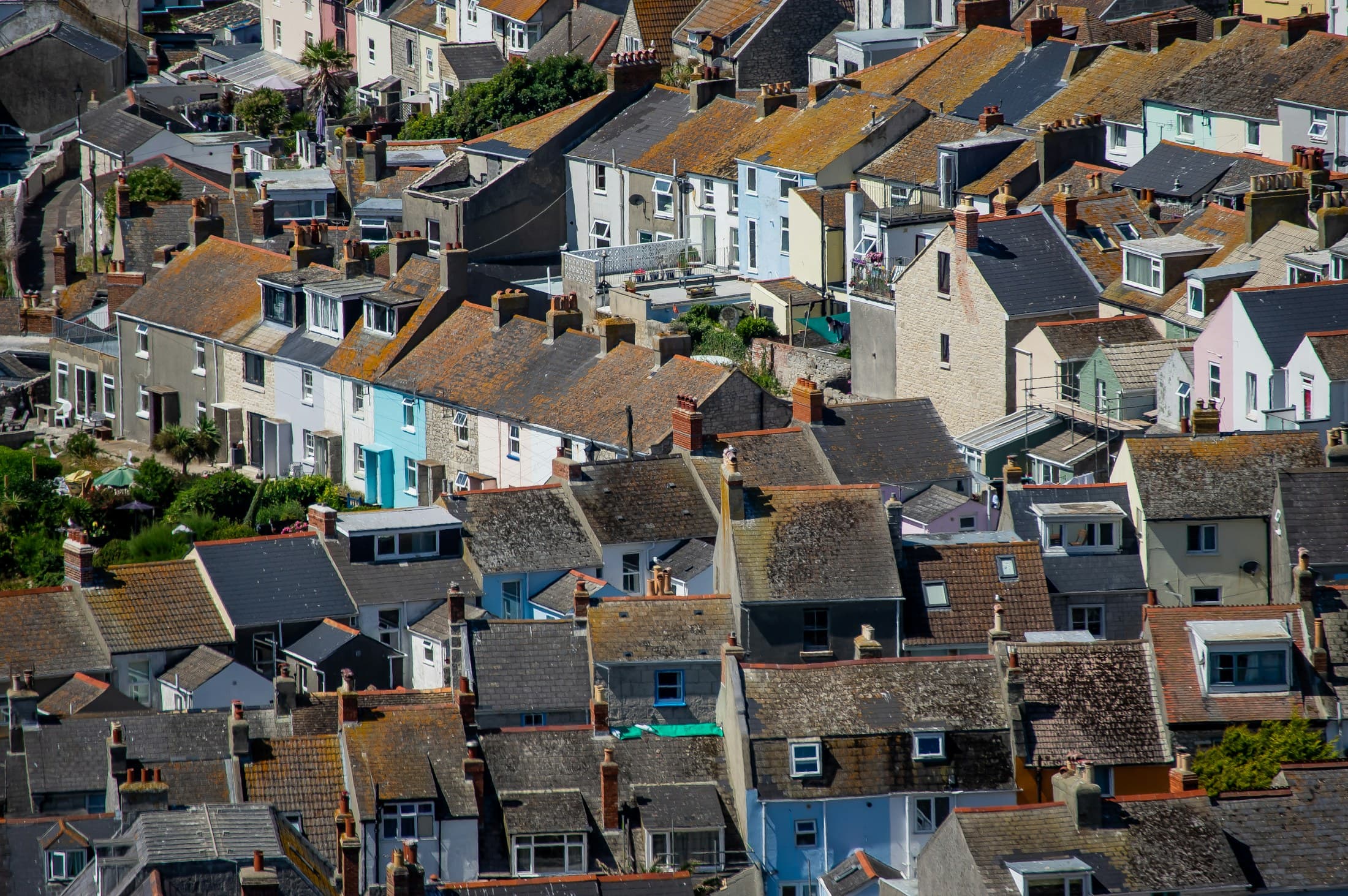 Traditional terraced housing stock before works